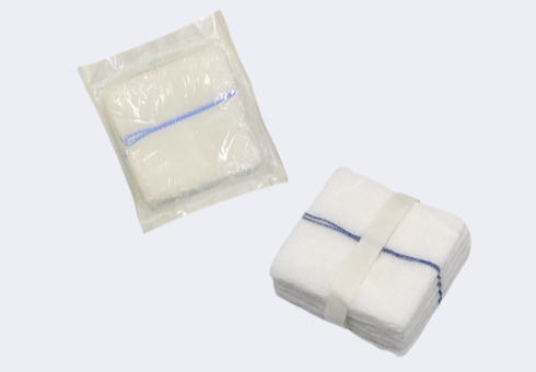 Gauze Swab With X-Ray Detectable Threads