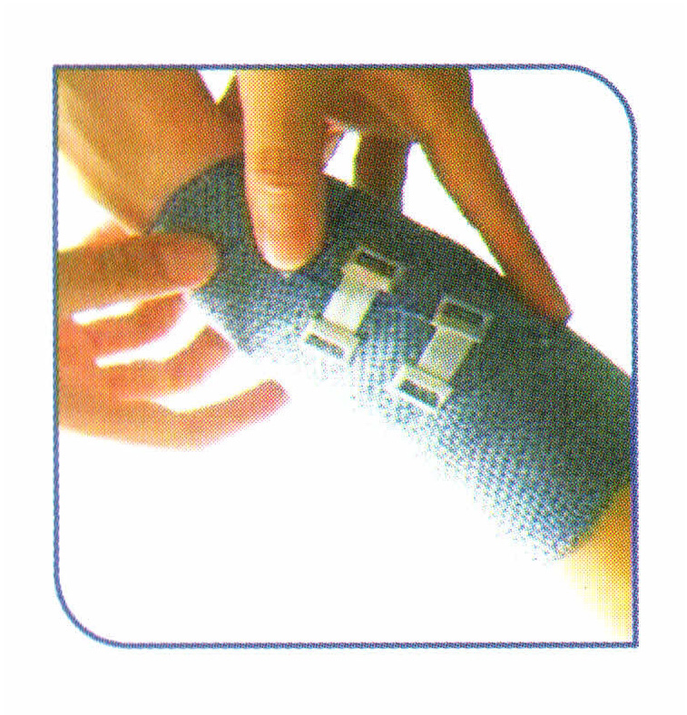 12cm x 3m Blue Cooling Bandage