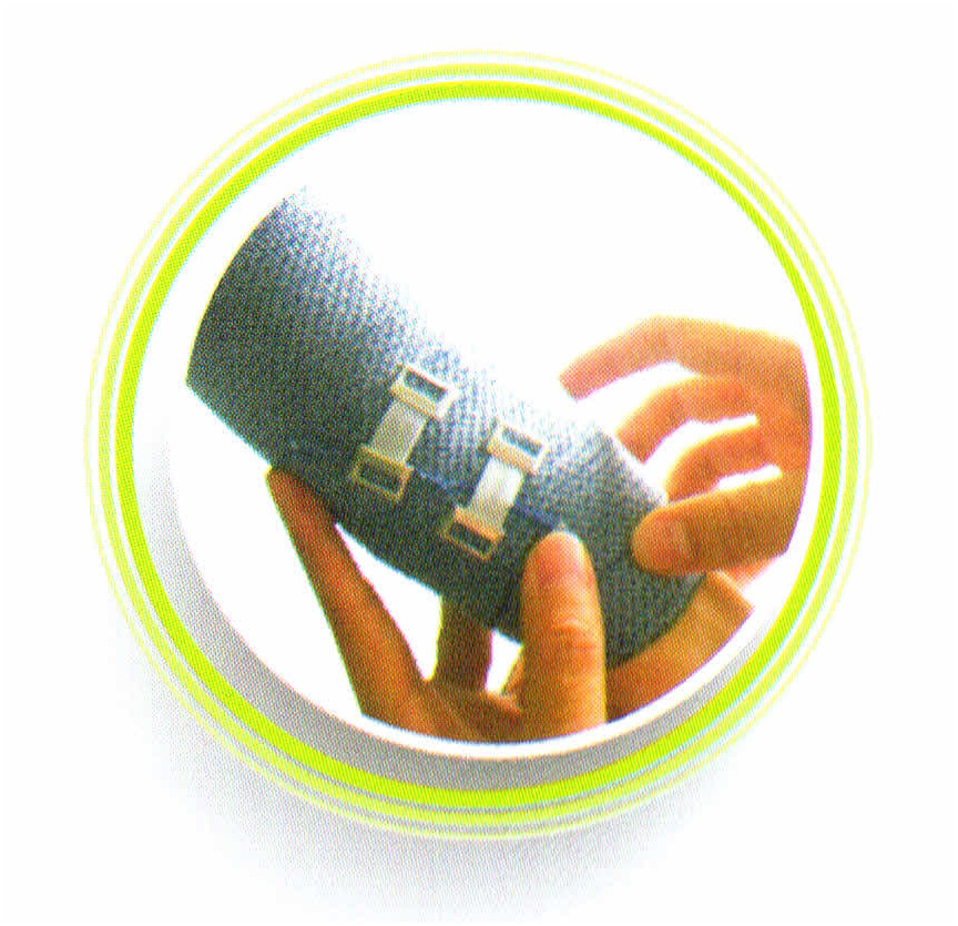 8cm x 3m Blue Ice Wrap Cold Bandage